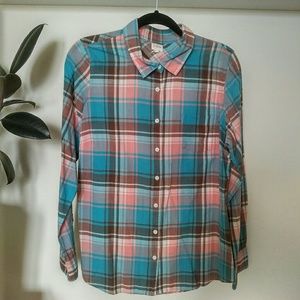 J.Crew The Perfect Shirt Button-Up - L
